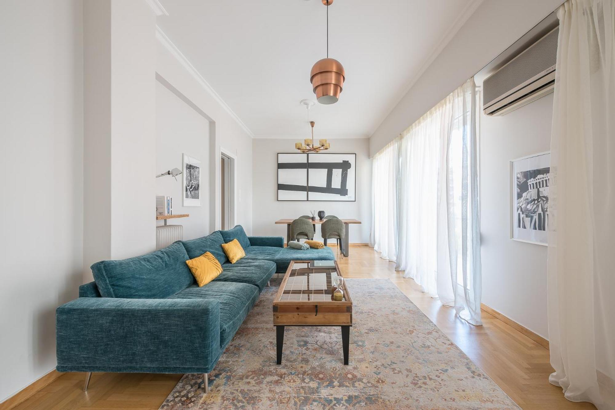 Apartment Spacious 2bds With Acropolis View In Center