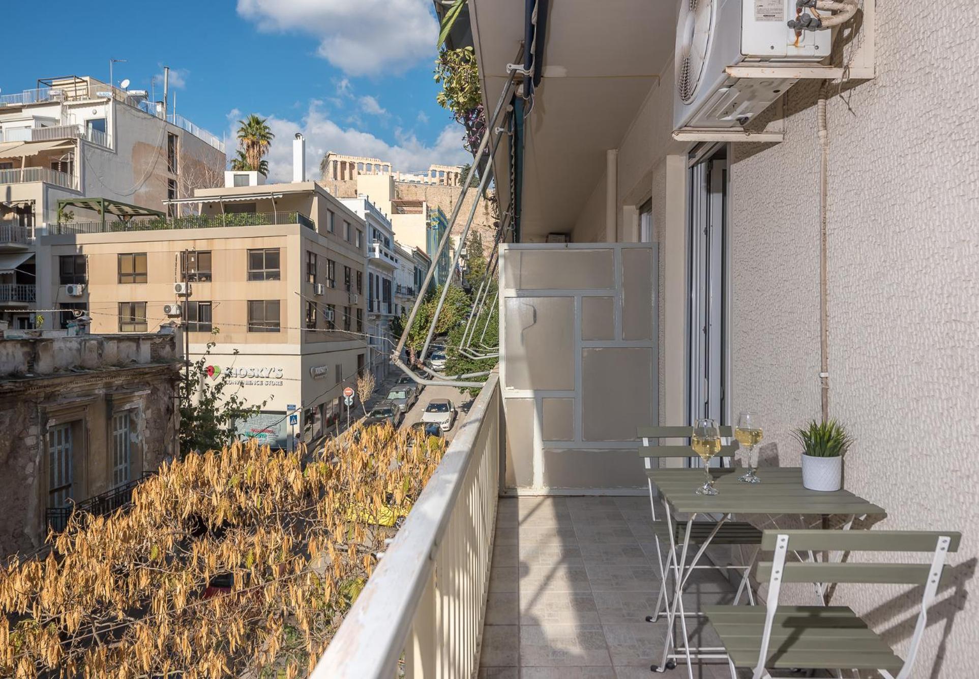 Spacious 2bds With Acropolis View In Center Apartment Athen
